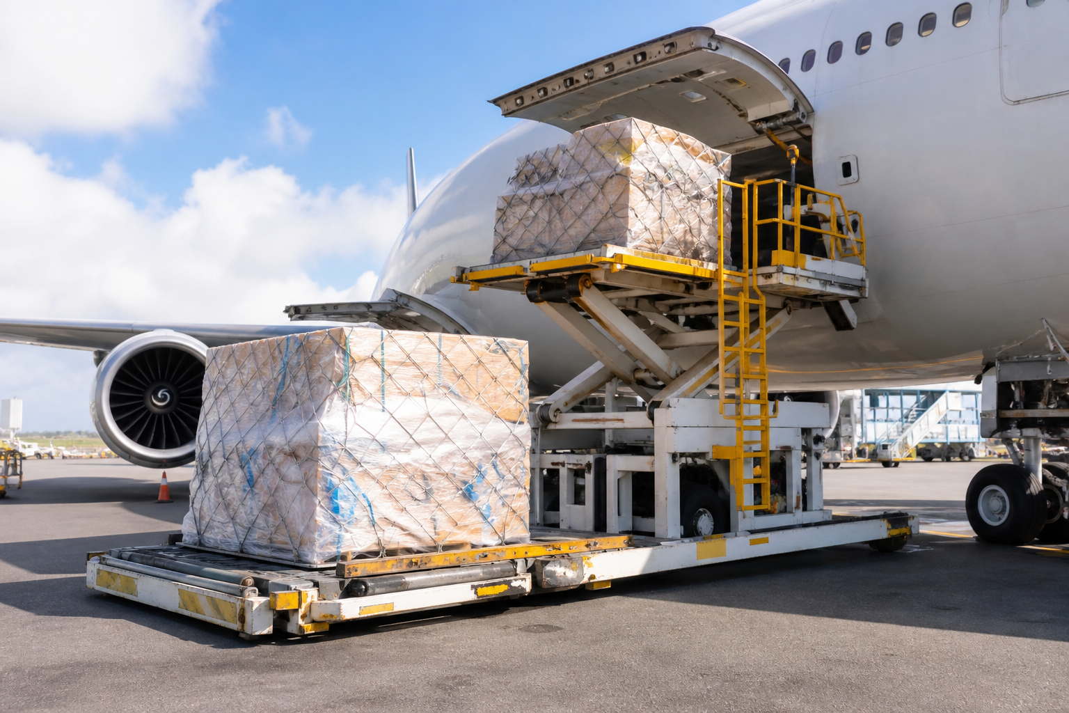 Air cargo freight aircraft